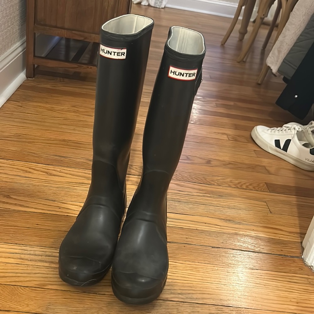 Black Hunter Boots